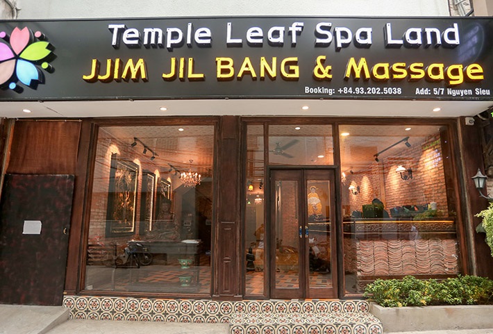 Spa xông hơi Hàn Quốc - Temple Leaf Spa Land