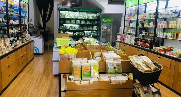 Cửa hàng thực phẩm sạch TPHCM - Cửa hàng Organica