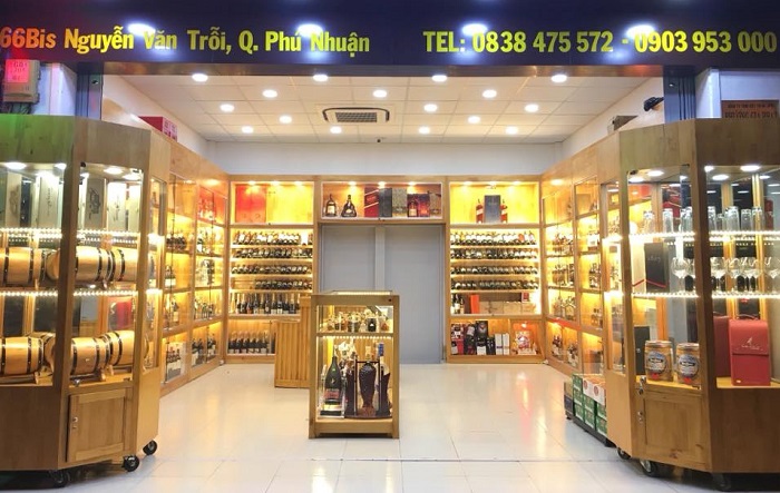 Cửa hàng rượu ngoại tại TPHCM - Phương Trang