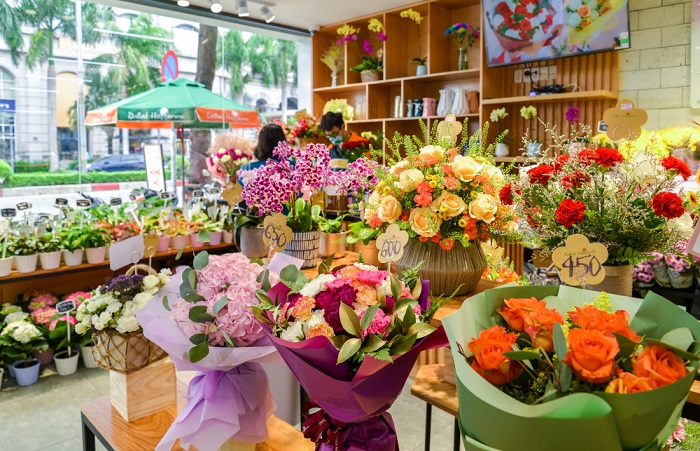 Shop hoa tươi Quận 3 - Dalat Hasfarm