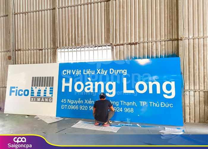 In bảng hiệu giá rẻ tại TPHCM - Sài Gòn CPA