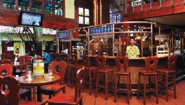 Nhà hàng bia xem đá bóng Hà Nội 
