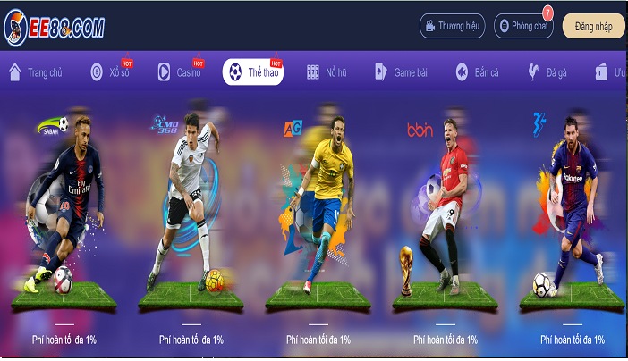 Website bóng đá online nổi tiếng 